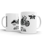 JL Illustration For A Moto Guzzi MGX21 Flying Fortress Motorbike Fan – Gift Mug