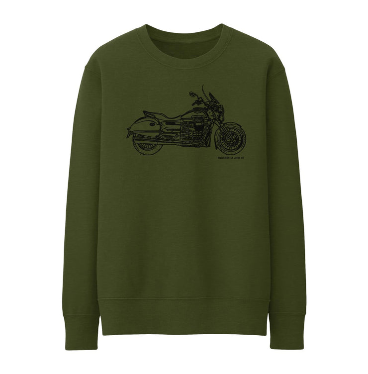 JL Illustration For A Moto Guzzi California 1400 Touring Motorbike Fan Jumper