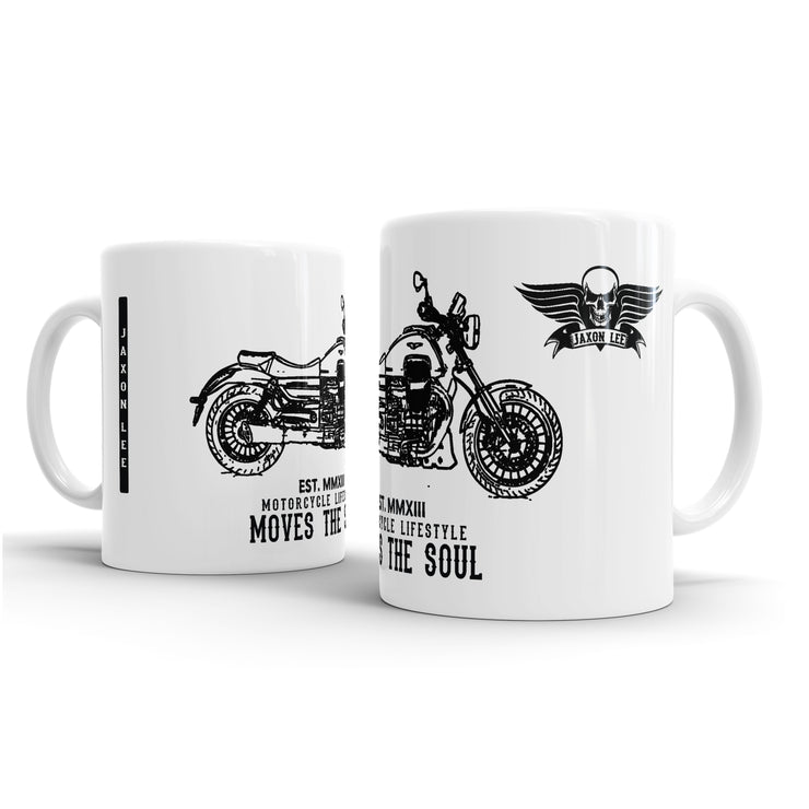 JL Illustration For A Moto Guzzi Audace Motorbike Fan – Gift Mug
