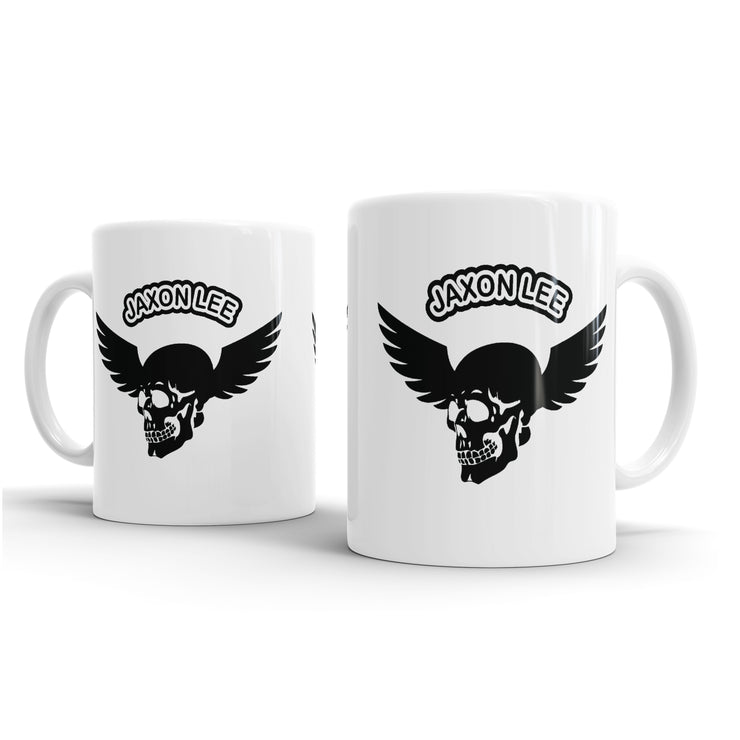 Jaxon Lee Night Rider Winged Skull Mug – Gift Mug