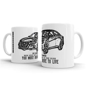 JL Illustration For A Nissan Altima Motorcar Fan – Gift Mug