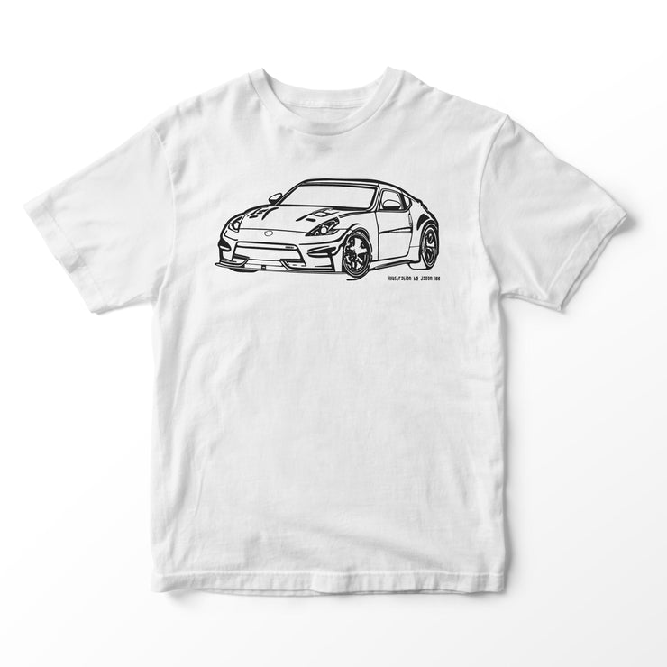 JL Illustration For A Nissan 370Z Motorcar Fan T-shirt