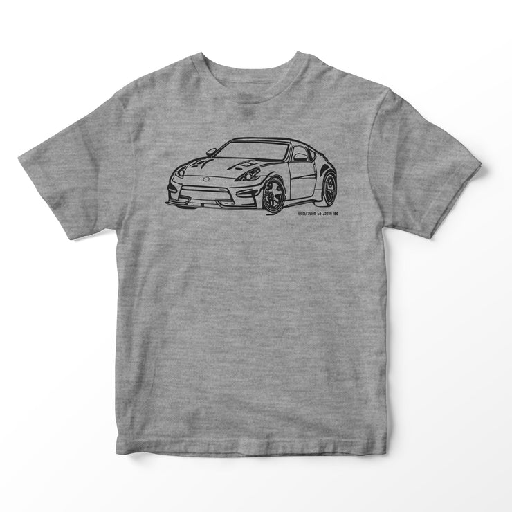 JL Illustration For A Nissan 370Z Motorcar Fan T-shirt