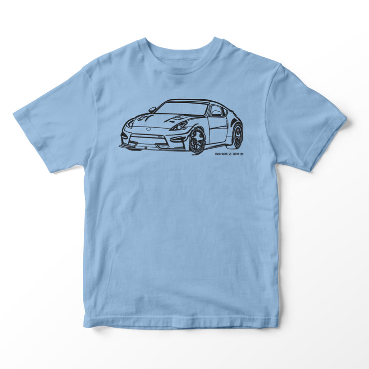 JL Illustration For A Nissan 370Z Motorcar Fan T-shirt