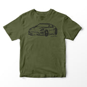 JL Illustration For A Nissan 370Z Motorcar Fan T-shirt