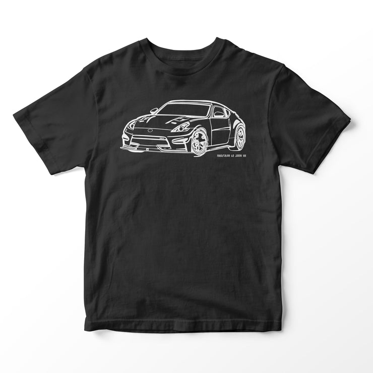 JL Illustration For A Nissan 370Z Motorcar Fan T-shirt