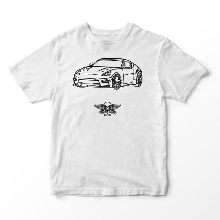 JL Basic Illustration for a Nissan 370Z Motorcar fan T-shirt