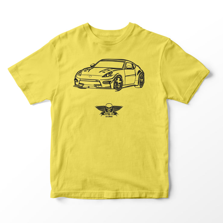 JL Basic Illustration for a Nissan 370Z Motorcar fan T-shirt