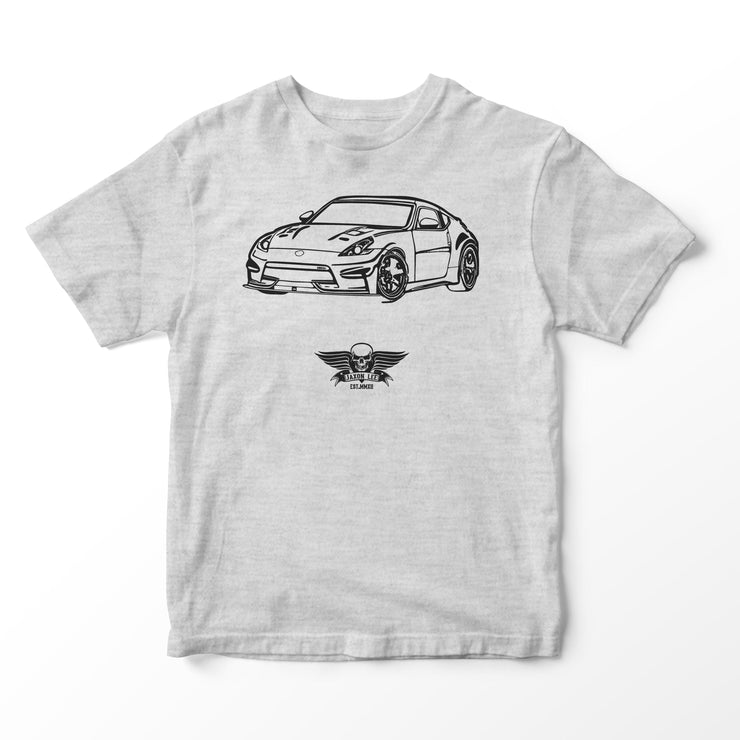 JL Basic Illustration for a Nissan 370Z Motorcar fan T-shirt