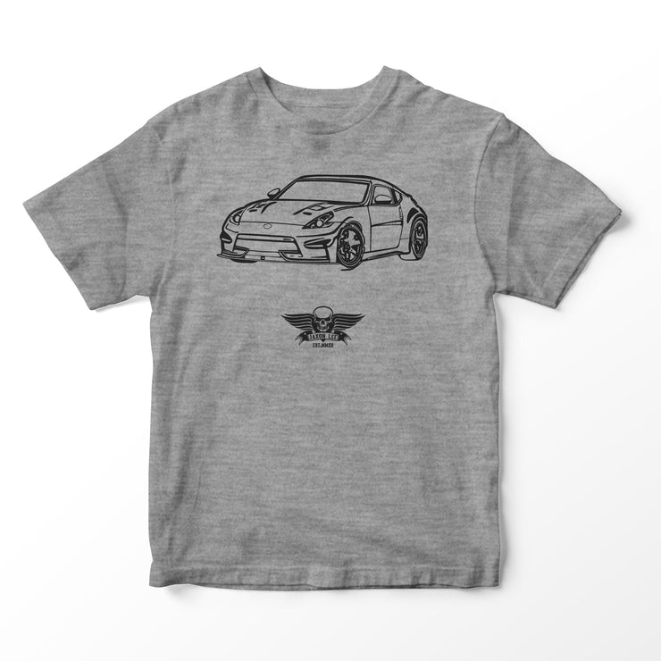 JL Basic Illustration for a Nissan 370Z Motorcar fan T-shirt