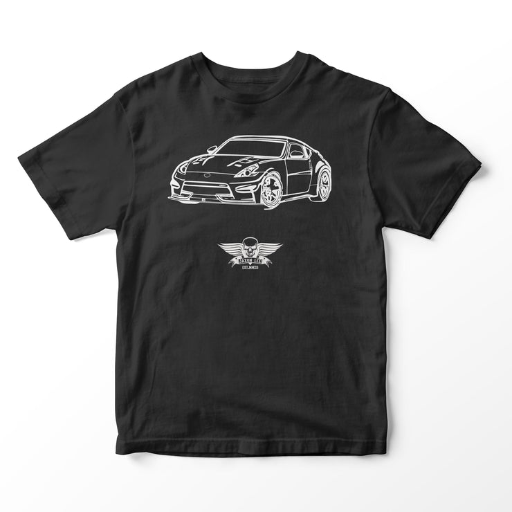 JL Basic Illustration for a Nissan 370Z Motorcar fan T-shirt