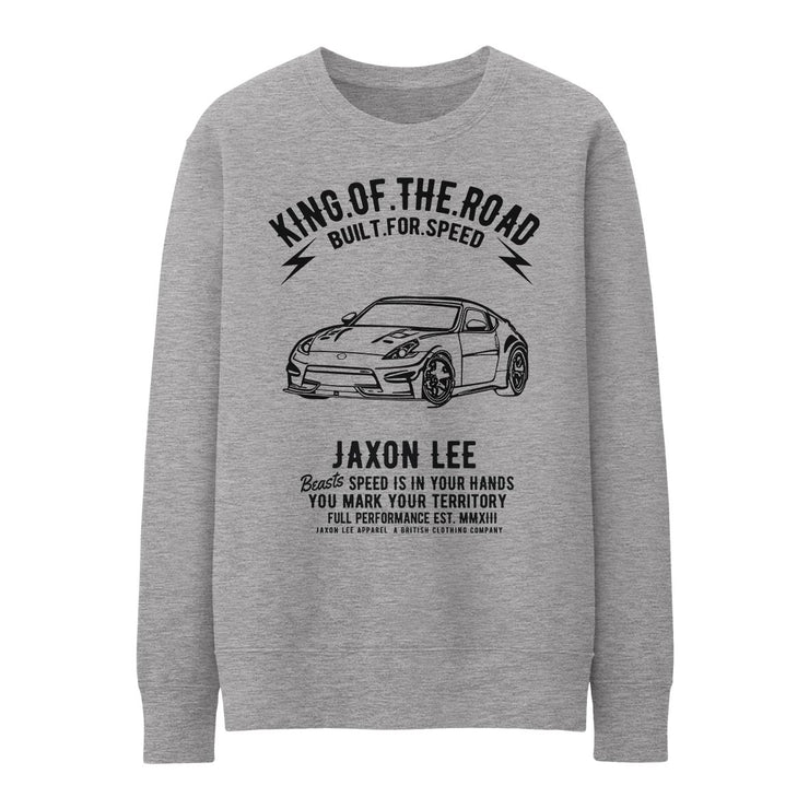 JL King Illustration for a Nissan 370Z Motorcar fan Jumper