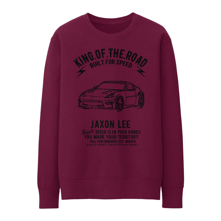 JL King Illustration for a Nissan 370Z Motorcar fan Jumper