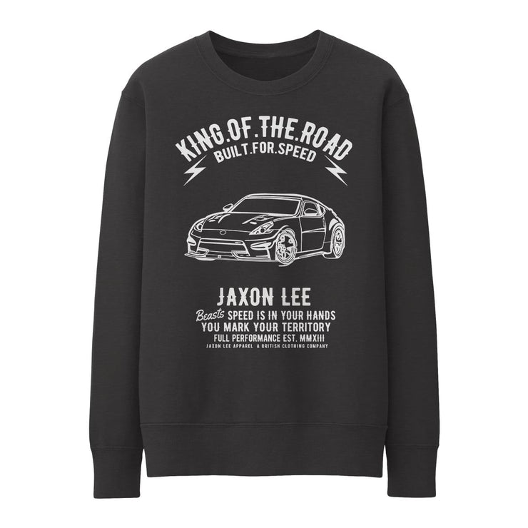 JL King Illustration for a Nissan 370Z Motorcar fan Jumper