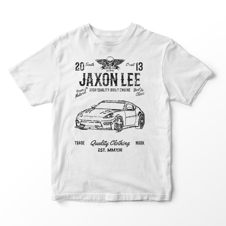 JL Soul Illustration for a Nissan 370Z Motorcar fan T-shirt