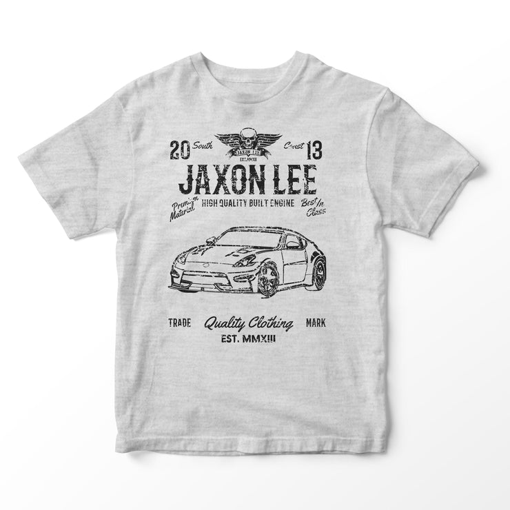 JL Soul Illustration for a Nissan 370Z Motorcar fan T-shirt