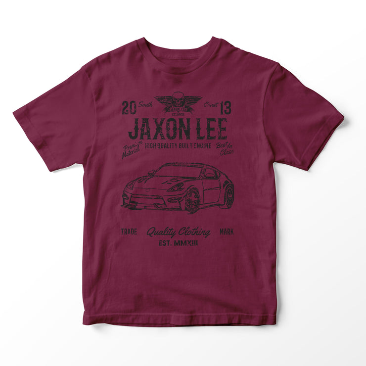 JL Soul Illustration for a Nissan 370Z Motorcar fan T-shirt