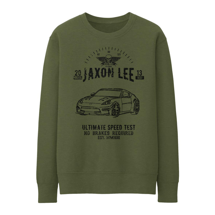 JL Speed Illustration for a Nissan 370Z Motorcar fan Jumper