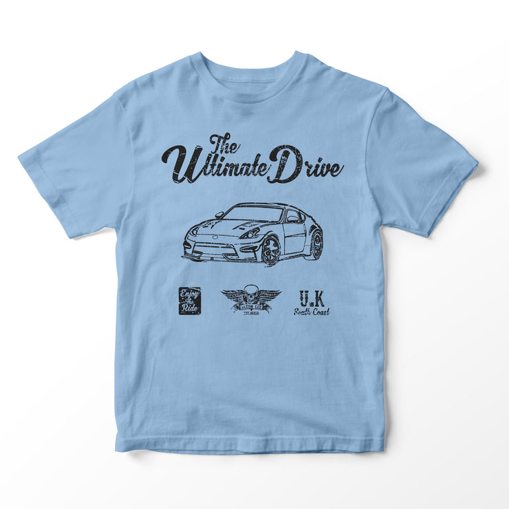 JL Ultimate Illustration for a Nissan 370Z Motorcar fan T-shirt