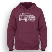 JL Illustration For A Nissan Juke Motorcar Fan Hoodie