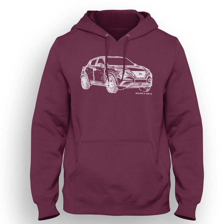 JL Illustration For A Nissan Juke Motorcar Fan Hoodie