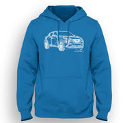 JL Illustration For A Nissan Juke Motorcar Fan Hoodie