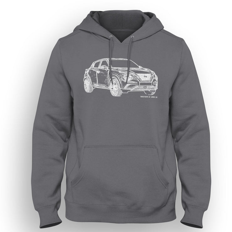 JL Illustration For A Nissan Juke Motorcar Fan Hoodie