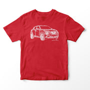 JL Illustration For A Nissan Juke Motorcar Fan T-shirt