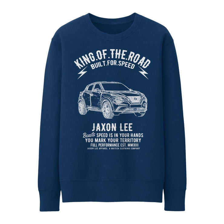 JL King Illustration for a Nissan Juke Motorcar fan Jumper