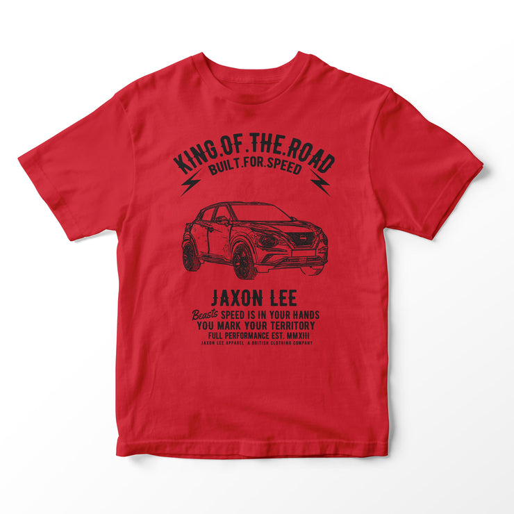 JL King Illustration for a Nissan Juke Motorcar fan T-shirt