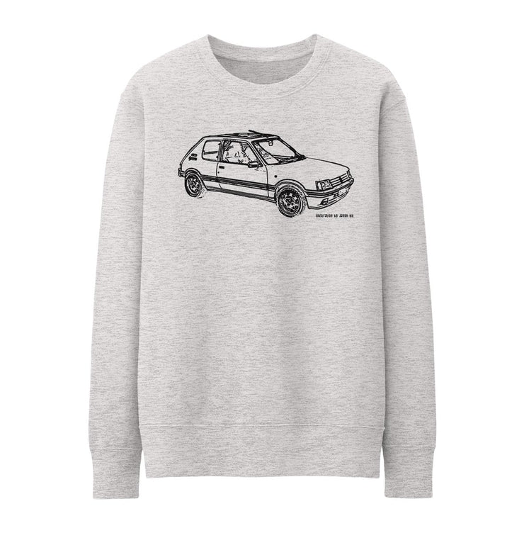 JL Illustration For A Peugeot 205 GTI 1.9 Fan Jumper