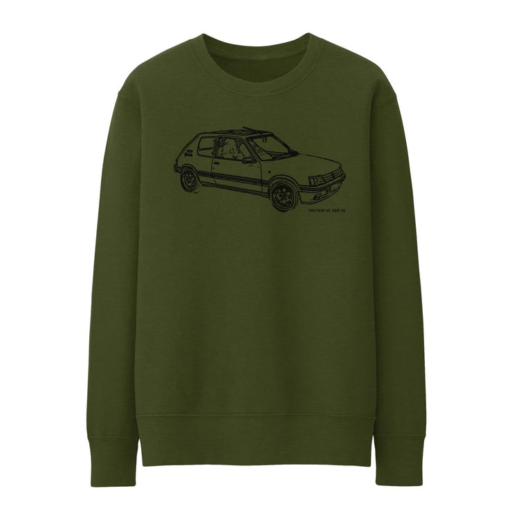JL Illustration For A Peugeot 205 GTI 1.9 Fan Jumper