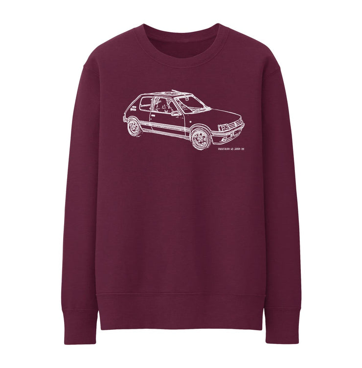 JL Illustration For A Peugeot 205 GTI 1.9 Fan Jumper