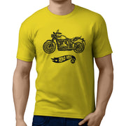 RH Simple Art Tee aimed at fans of Triumph Speedmaster Motorbike Fan T-shirt