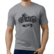 RH Simple Art Tee aimed at fans of Triumph Speedmaster Motorbike Fan T-shirt