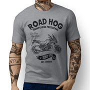 RH Illustration for a Freedom Aprilia Caponord 1200 2013 Motorbike fan T-shirt
