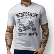 RH Illustration for a Mayhem Aprilia Caponord 1200 2013 Motorbike fan T-shirt