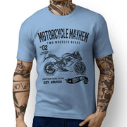 RH Mayhem Illustration For A Ducati SuperSport S 2017 Motorbike Fan T-shirt
