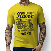 RH Racer Illustration For A Yamaha fs1e 50 Motorbike Fan T-shirt