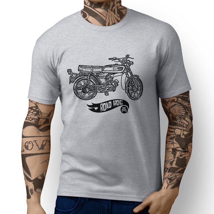 RH Simple Illustration For A Yamaha fs1e 50 Motorbike Fan T-shirt