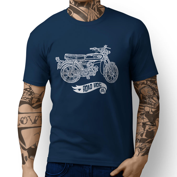 RH Simple Illustration For A Yamaha fs1e 50 Motorbike Fan T-shirt