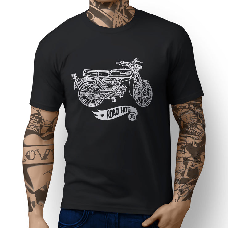 RH Simple Illustration For A Yamaha fs1e 50 Motorbike Fan T-shirt