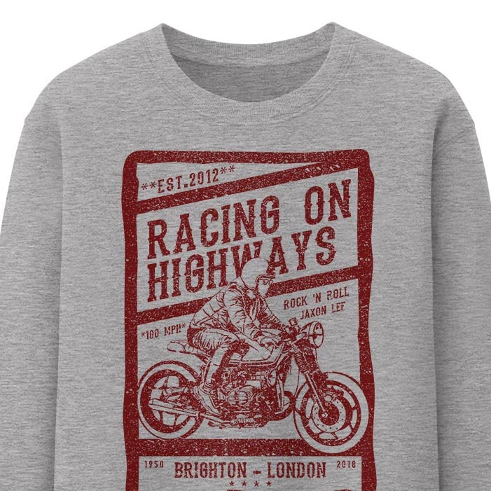 JL Cafe Racer Racing on Highways -  Jumper