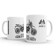 JL Illustration for a Aprilia Dorsoduro 900 Motorbike fan – Gift Mug