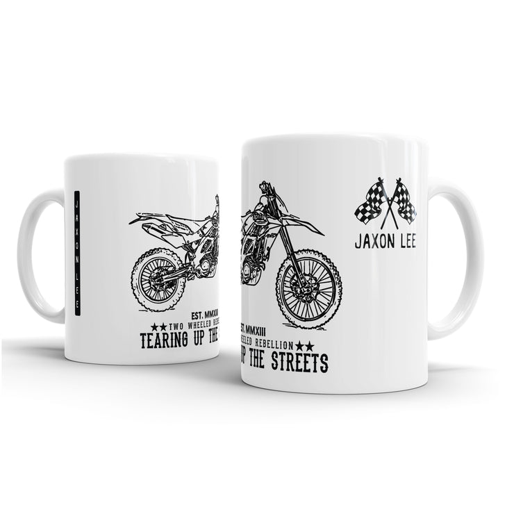 JL Illustration for a Aprilia RXV550 2010 Motorbike fan – Gift Mug