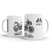 JL Illustration for a Aprilia Tuono V4 R APRC Motorbike fan – Gift Mug