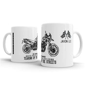 JL Illustration For A BMW F700GS Motorbike Fan – Gift Mug