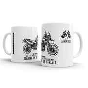 JL Illustration For A BMW F800GS Motorbike Fan – Gift Mug