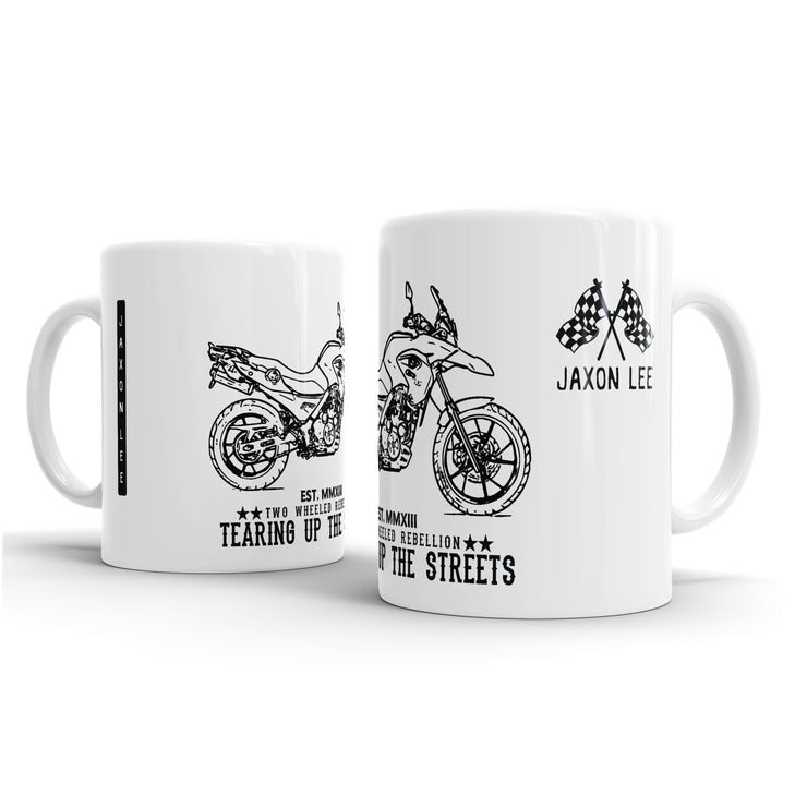 JL Illustration For A BMW G650GS Motorbike Fan – Gift Mug