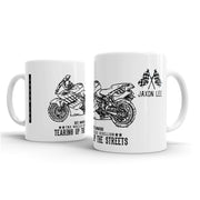 JL Illustration For A BMW K1200S Motorbike Fan – Gift Mug